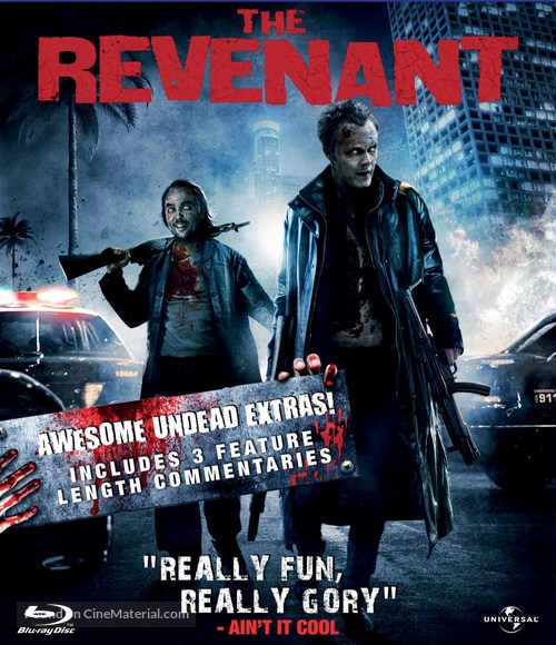 The Revenant - Blu-Ray movie cover