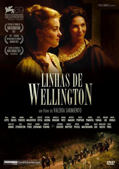 Linhas de Wellington - Portuguese DVD movie cover