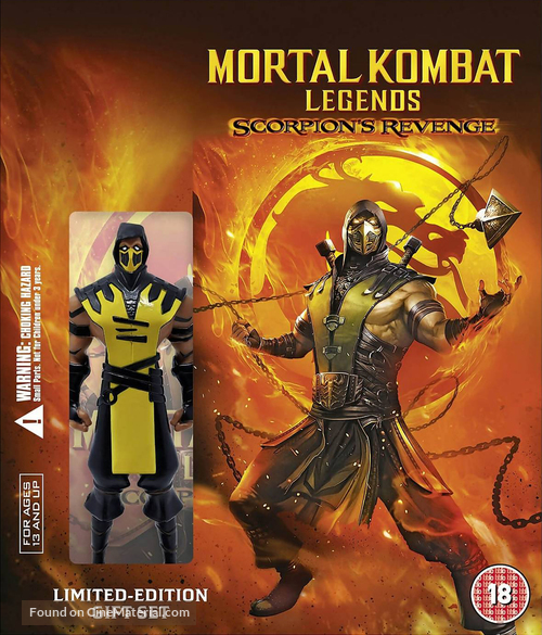 Mortal Kombat Legends: Scorpions Revenge - British Movie Cover