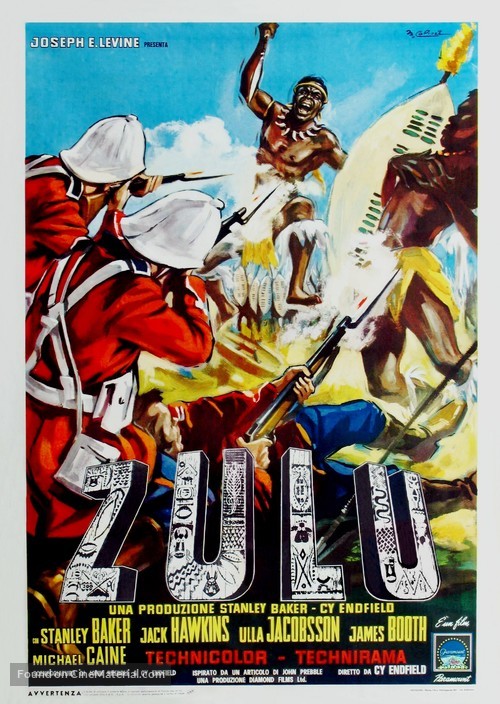 Zulu - Italian Movie Poster