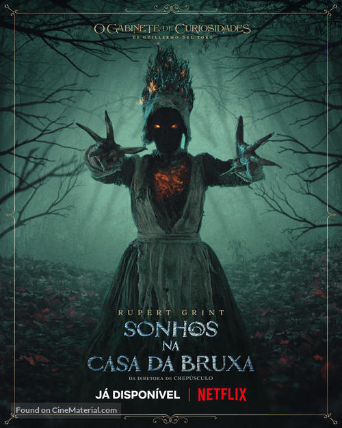 &quot;Guillermo del Toro&#039;s Cabinet of Curiosities&quot; - Brazilian Movie Poster