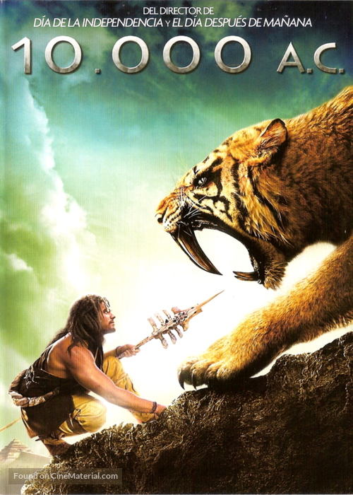 10,000 BC - Argentinian Movie Cover