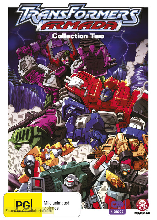 &quot;Transformers: Armada&quot; - Australian DVD movie cover