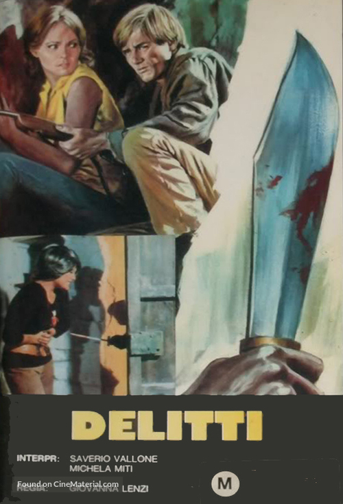 Delitti - Italian VHS movie cover