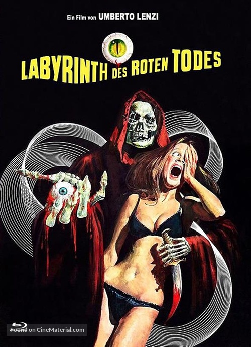 Gatti rossi in un labirinto di vetro - German Blu-Ray movie cover