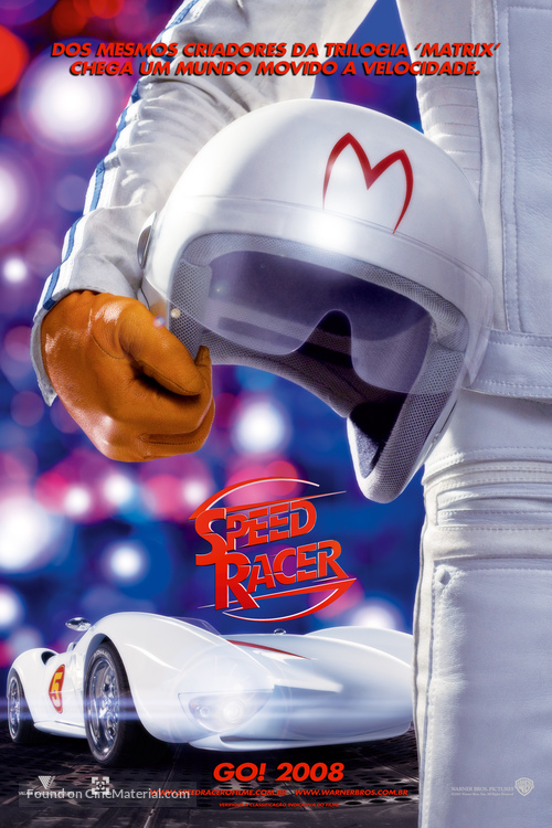 Speed Racer - Brazilian Movie Poster