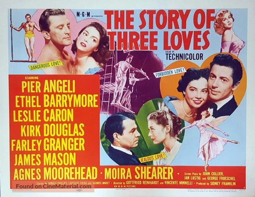 The Story of Three Loves - British Movie Poster