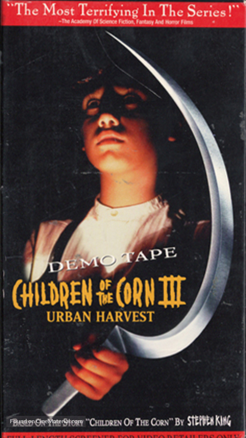 Children of the Corn III - VHS movie cover
