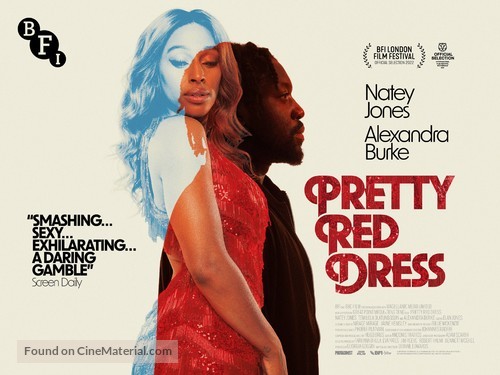 Pretty Red Dress - British Movie Poster