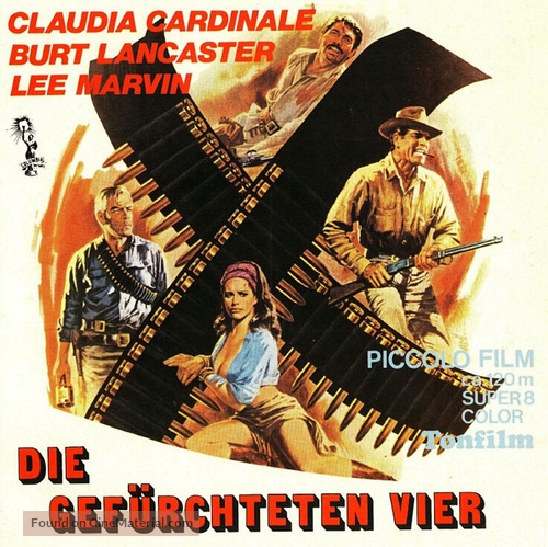 The Professionals - German Movie Cover