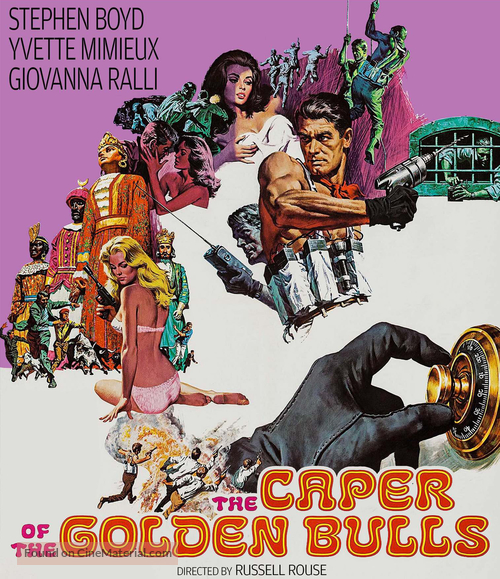 The Caper of the Golden Bulls - Blu-Ray movie cover