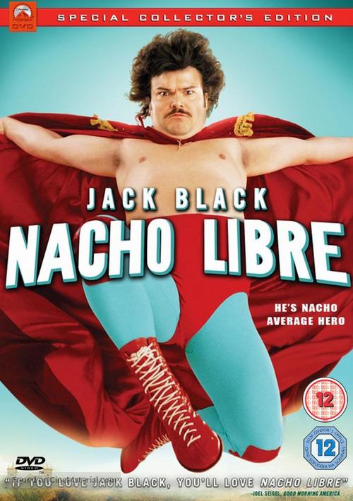 Nacho Libre - British DVD movie cover