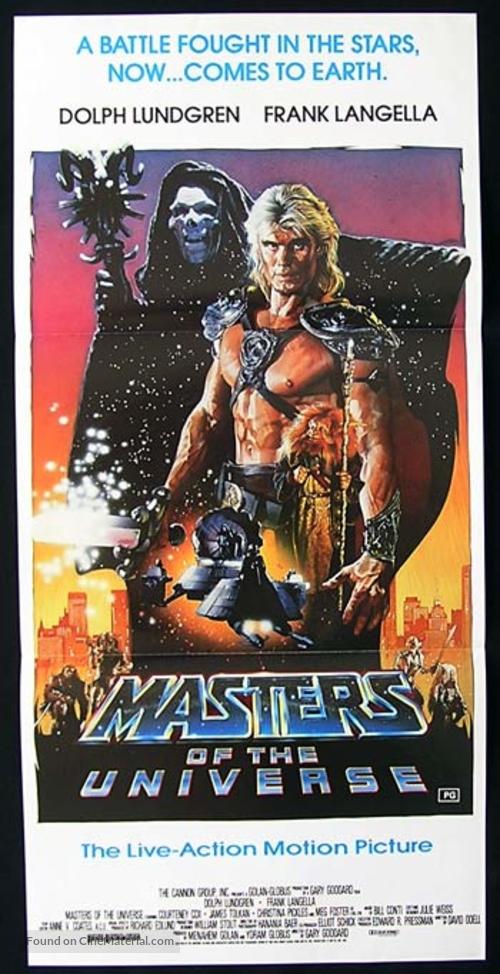 Masters Of The Universe - Australian Movie Poster