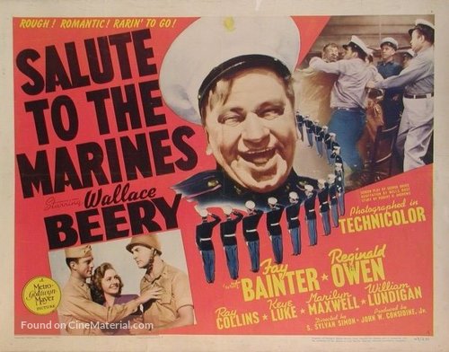 Salute to the Marines - Movie Poster