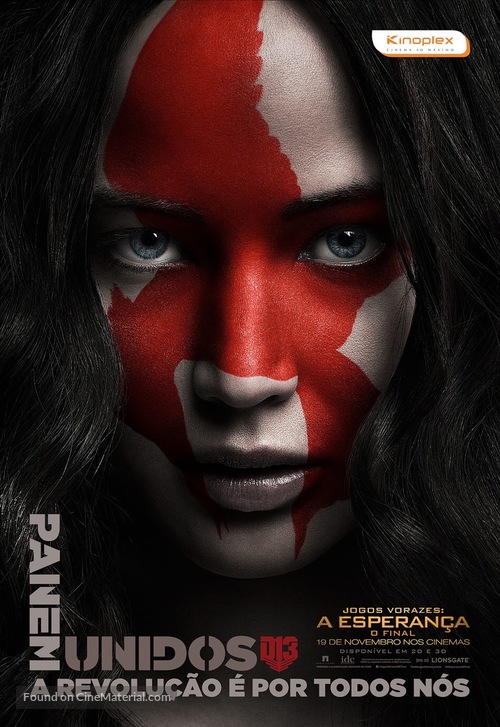 The Hunger Games: Mockingjay - Part 2 - Brazilian Movie Poster