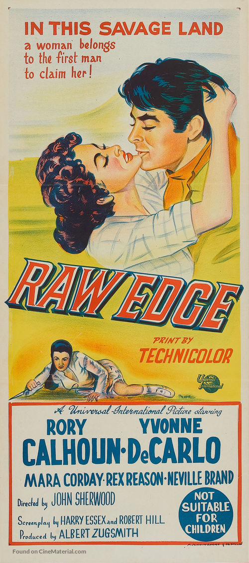 Raw Edge - Australian Movie Poster