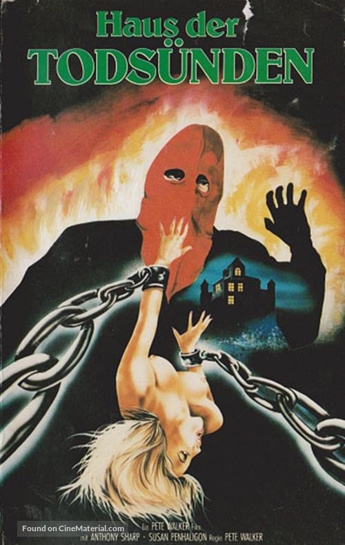 House of Mortal Sin - German VHS movie cover