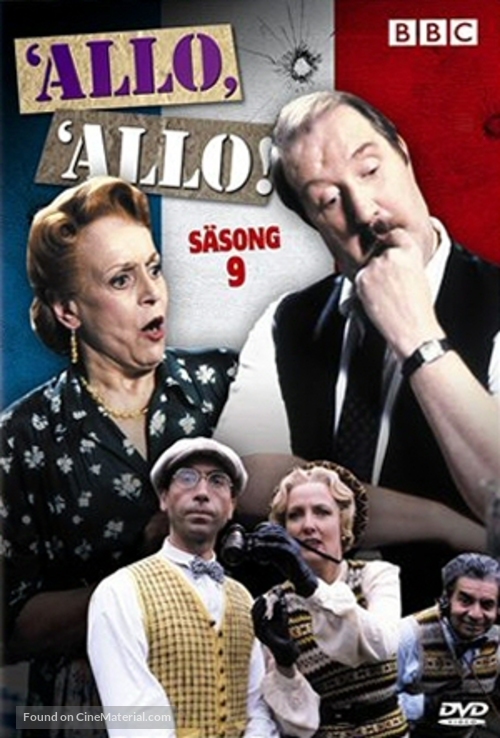 &quot;&#039;Allo &#039;Allo!&quot; - Swedish DVD movie cover