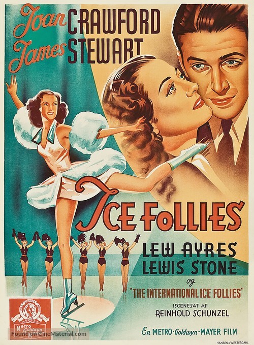 The Ice Follies of 1939 - Belgian Movie Poster