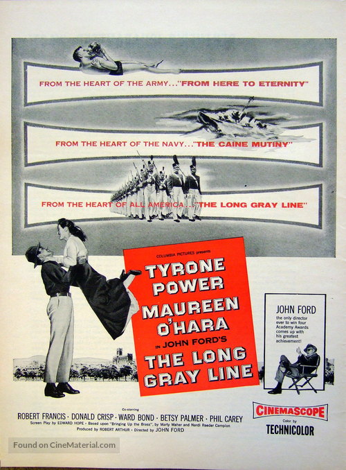 The Long Gray Line - Movie Poster