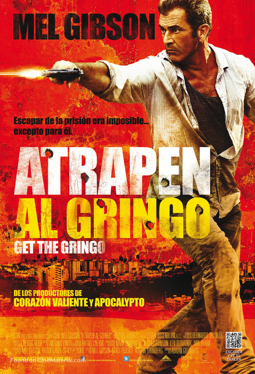 Get the Gringo - Mexican Movie Poster