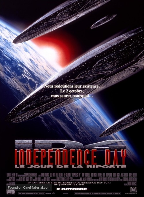 Independence Day - French Movie Poster