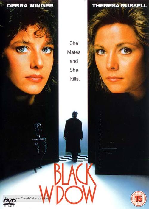 Black Widow - British DVD movie cover