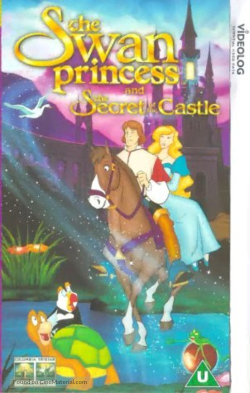The Swan Princess: Escape from Castle Mountain - British VHS movie cover