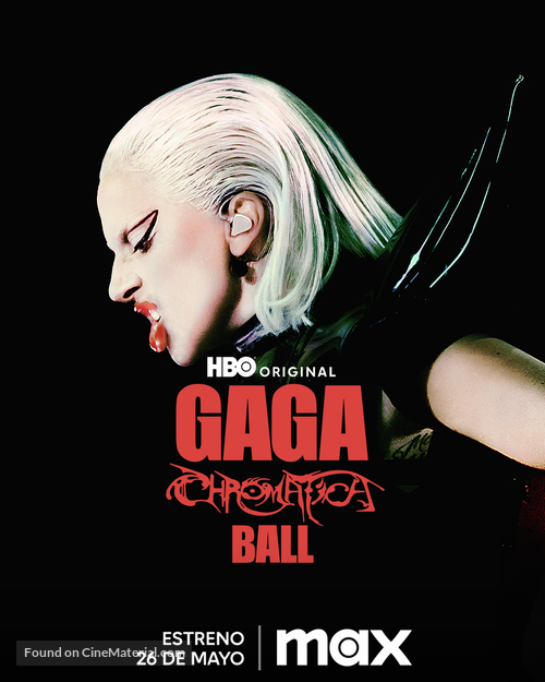 Gaga Chromatica Ball - Spanish Movie Poster