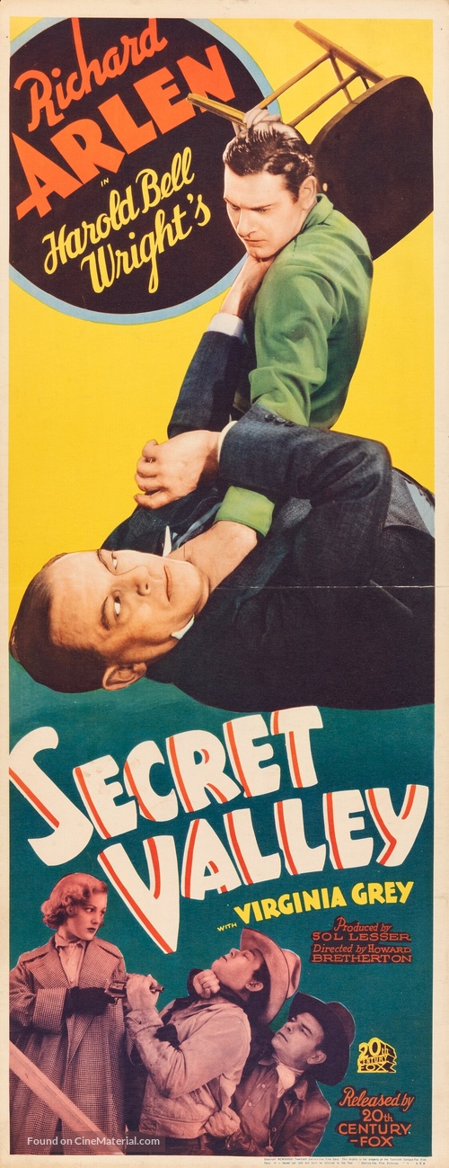 Secret Valley - Movie Poster