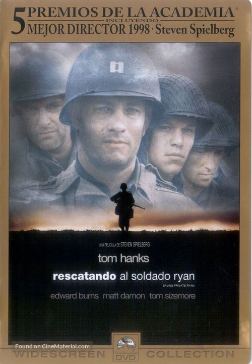 Saving Private Ryan - Mexican Movie Cover