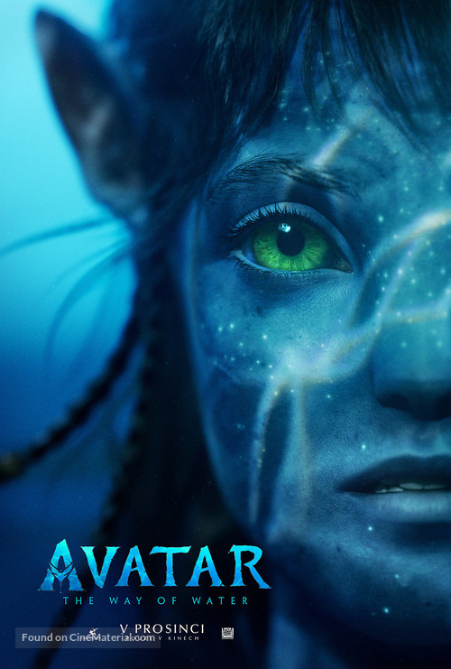 Avatar: The Way of Water - Czech Movie Poster