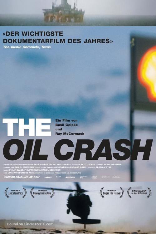 A Crude Awakening: The Oil Crash - German Movie Poster