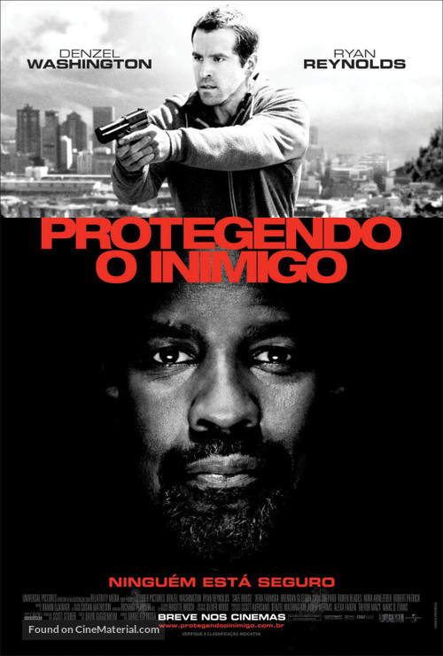 Safe House - Brazilian Movie Poster