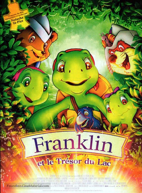 Franklin et le tr&eacute;sor du lac - French Movie Poster