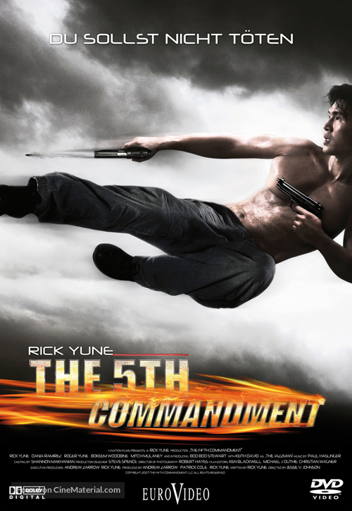 The Fifth Commandment - German Movie Cover