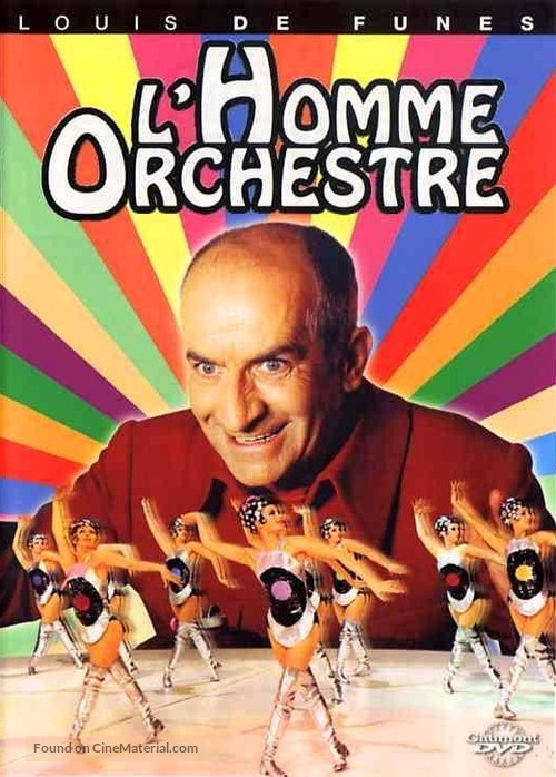 L&#039;homme orchestre - French DVD movie cover