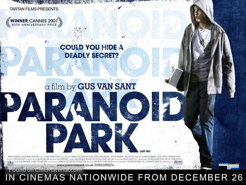 Paranoid Park - British Movie Poster