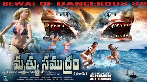 2 Headed Shark Attack - Indian Movie Poster
