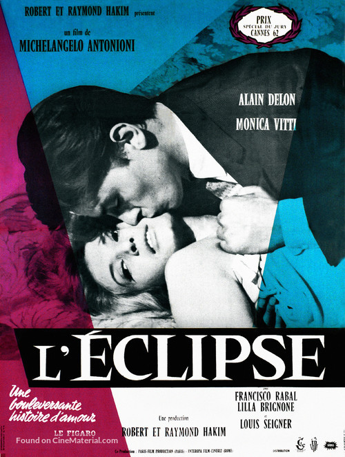 L&#039;eclisse - French Movie Poster