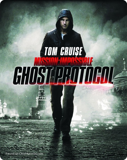 Mission: Impossible - Ghost Protocol - Blu-Ray movie cover
