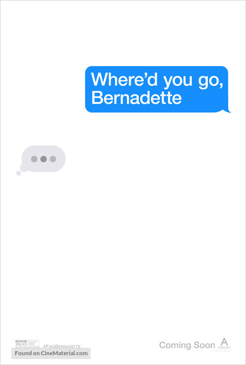 Where&#039;d You Go, Bernadette - Movie Poster