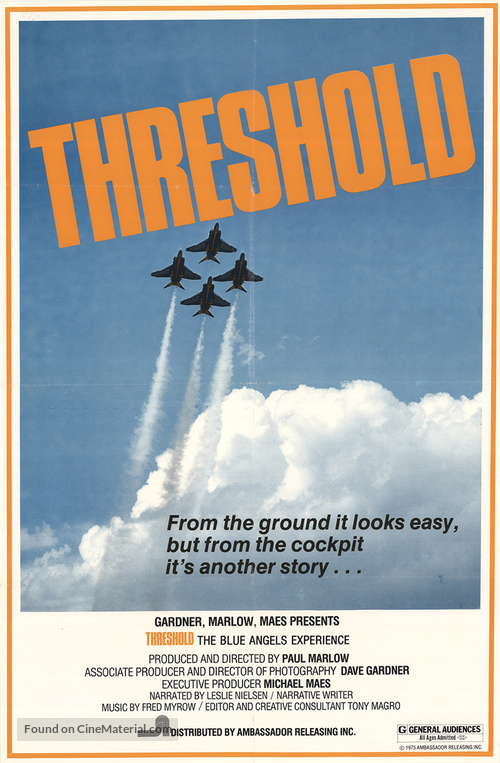 Threshold: The Blue Angels Experience - Movie Poster