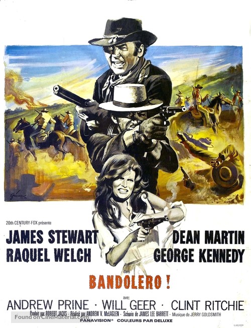 Bandolero! - French Movie Poster