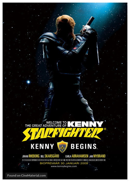 Kenny Begins - Swedish Movie Poster