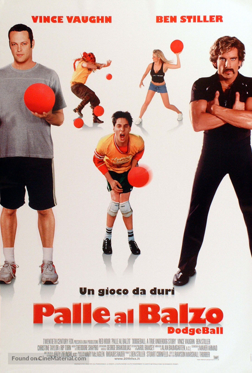 Dodgeball: A True Underdog Story - Italian Movie Poster