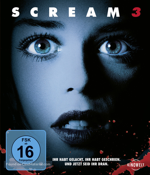 Scream 3 - German Movie Cover
