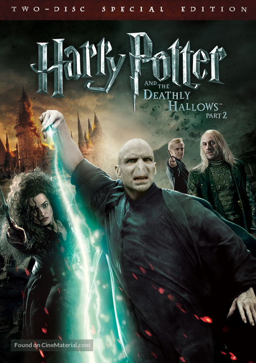 Harry Potter and the Deathly Hallows - Part 2 - DVD movie cover