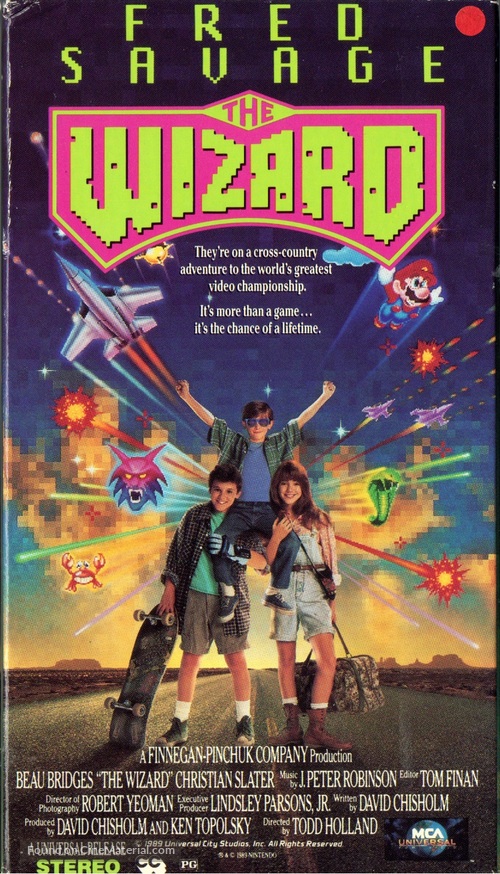 The Wizard - VHS movie cover