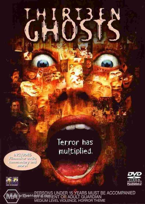 Thir13en Ghosts - Australian DVD movie cover